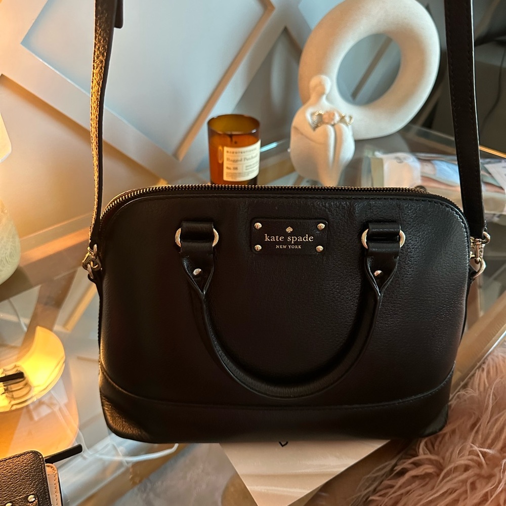 black kate spade purse